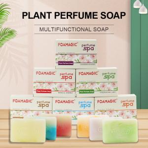 ODM Organic Handmade Soap Perfume Plant Essential Oil Whitening Body Bath Toilet Soap