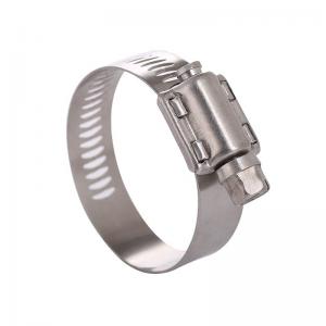 China Stainless Steel Screw Mounting OEM Hose Clamp for Automotive Repair Parts Distributor supplier