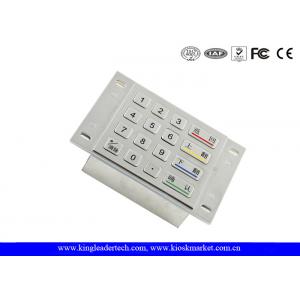 China ATM Machine Numeric Metal Keypad 4 x 4 Matrix With 4 Large Function Keys supplier