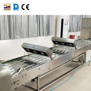 China Stainless Steel Food Conveyor Belt Adjustable speed Cooling Conveyor With One Year Warranty supplier
