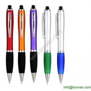 China promotional gift stylus touch pen,colored lacquer plastic stylus pen,gift stylus pen supplier