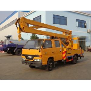 High Altitude Operation Aerial Truck Equipment , JMC 14 Meters Elevating Platform Truck