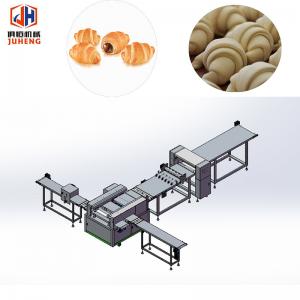 Industrial Unbaked Croissant Making Machine Butter Croissant Dough Cutter Equipment
