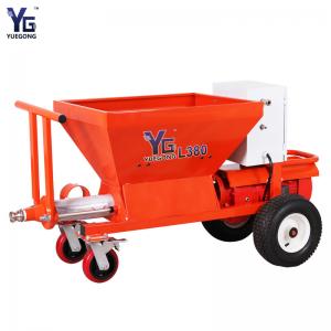 China Thick Fireproof Paint Dry Mix Mortar Cement Plastering Spray Machine 5.5kw 16L/Min Flow supplier