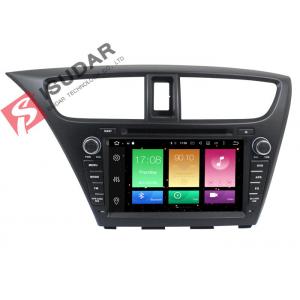 China Full RCA Output Android Car DVD Player Honda Civic Touch Screen Head Unit Support Apps supplier