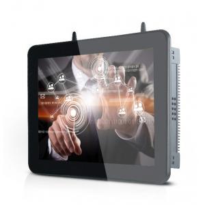 China Flat Bezel Panel Mount Touch Screen PC 8 Inch Industrial AIO Window J1900/I3/I5 supplier