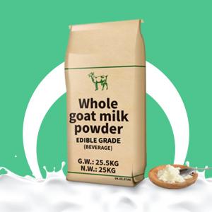 Dried Full Fat Whole Raw Goat Milk Powder Bulk Sterilized Instant
