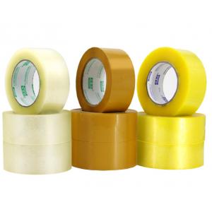 China 50um Thickness 160m Length Transparent No Noise Hot Melt Adhesive Bopp Silent Packing Adhesive Tape supplier
