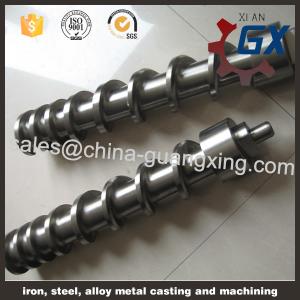 China Único tambor do parafuso para a máquina da extrusora do grânulo supplier