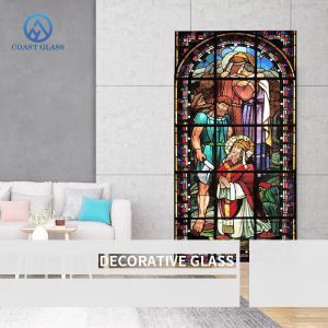 Art Church Stained Glass Partition Sheets 3mm Interior Decoration