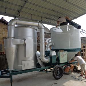 China 7 tons Retail Portable Grain Drying Rice Dryer Machine with Biogas Burner in Philippines supplier