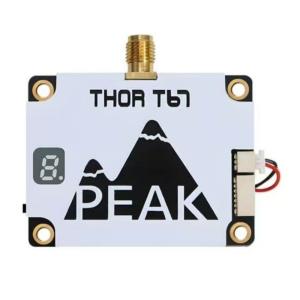 China Video Transmitter PEAK THOR T67 6.1G-7.2G 3W 64 Channels 6-7G FPV VTX wholesale