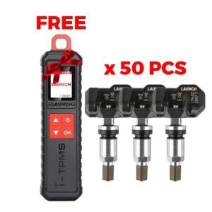 China Buy 50pcs Launch LTR-03 RF Sensor 315MHz & 433MHz TPMS Sensor Tool Metal & Rubber Get one Free Launch i-TPMS Handheld TPMS Service Tool wholesale
