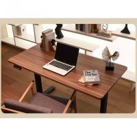 China Wooden Electric Height Adjustable Desk Base 2 Legs Assembly for Laptop Standing Desk on sale
