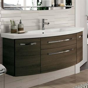 New Style Bathroom Furniture Modern Vanity Cabinets Plywood / MDF