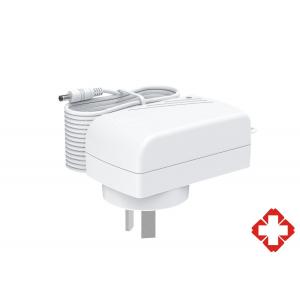IEC/EN 60601 Certified 24W AU Plug Medical Power Supply, 12V/9V/5V/24V/36V Medical AC Adapter