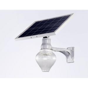 China Solar Powered Outdoor LED Street Lights with Low Power Consumption and longlife time supplier