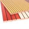 China Interior Wooden Grooved Acoustic Panel Pop Ceilings PVC Wall Panels wholesale