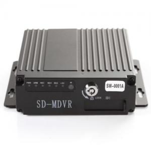 China High Performance SD Mobile DVR 4CH Vehicle Transportation Secure System Aid MDVR supplier