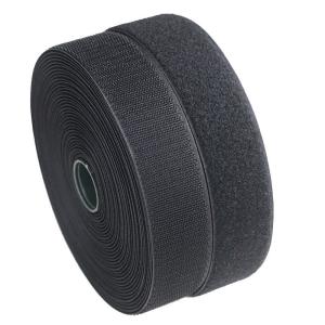 China High Quality Self Adhesive Tape White Black Hook And Loop Fastener Tape For Clothes wholesale