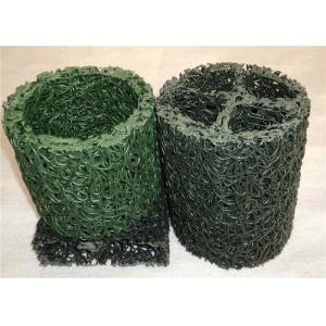Geocomposite Drain, Green Color Geocomposite Subsoil Drain PP Material For Landfill Drainage