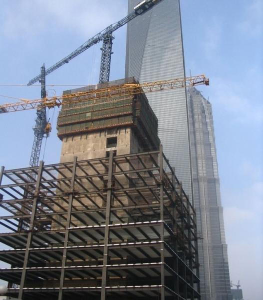 The 21st Century Building (Shanghai, China)-Climbing Formwork QPMX-50