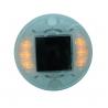 China 120mm PC Solar Powered Road Studs Plastic IP68 8000mcd For Traffic Safety wholesale