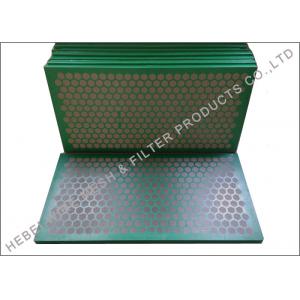 Higher Conductance Shake Screen , Mud Cleaner SS 304 Shale Shaker Mesh Screen