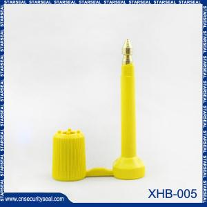 China Fechamentos do parafuso do recipiente do selo da alta segurança XHB-005 supplier