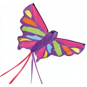 China Ripstop Nylon Material Single Line 3D Butterfly Kite , Fiberglass Frame Adults Sport Kite supplier