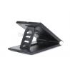 China Foldable Qi Compatible Wireless Charging Pad For Android / IOS , Black Color wholesale