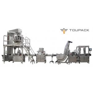 China Stainless Steel Bulk Grain 8.0L Linear Weigher Machine For Food supplier