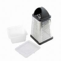 6-in-1 Grater with PP Handle and Slice Grating