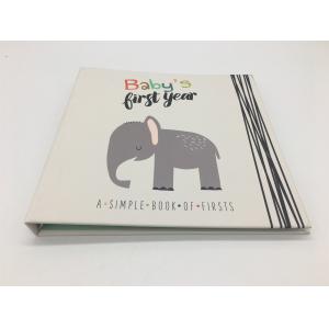 Baby'S First Year Record Scrapbook Photo Album For Baby Memory Collection