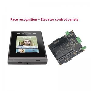 Wall Mounted Face Recognition Terminal 4.3 Inch With Card Reader