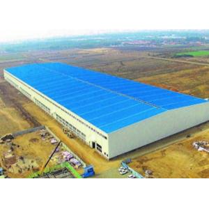 China Light Weight Glass Wool Insulated Prefab Steel Structure Workshop supplier