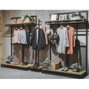 China Commercial Clothing Display Racks Hanging Iron Display Shelf 30*40*1.6mm supplier