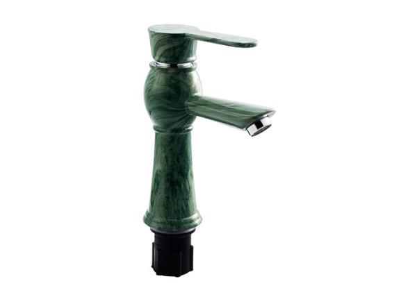 ANSI Plated Chromed Single Hole Sink Faucets With Zinc Alloy Material