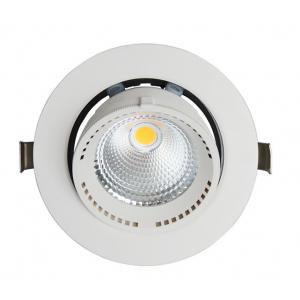 China 40 Watt Gimbal Cool White LED Ceiling Downlights With High Lighting Efficiency supplier