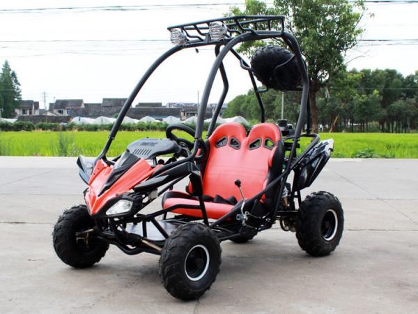 Air Cool Fully Auto CDI 125cc Adults Go Kart Buggy With Disc Brake