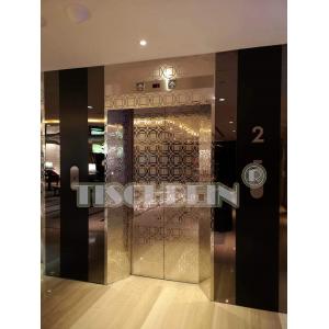 1000kg 1250kg 1.75m/S Máquina Roomless Passenger Lifts Touchable COP Granit Marble Floor para edificio residencial Hotel