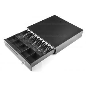 China 5.7 KG Restaurant Cash Register Drawer / Locked Cash Box 3 - Position Key Lock 405G supplier