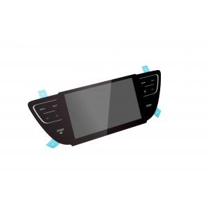China Incar Special Shape PCT Projected Capacitive Touch Panel For Rearview Mirror supplier
