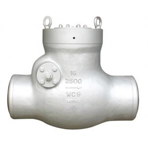 China Butt Weld End Pressure Seal Valve Smaller Shut Down Impact Check Valve supplier