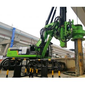 Telescopic Restricted Space Piling Rig 200kN Crowd Force With 600mm Diameter
