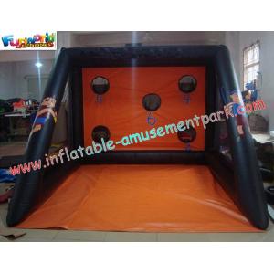 China Customized Large 0.55mm PVC tarpaulin Inflatable Shoot Inflatable Sports Games for home supplier