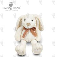 China 22 X 31cm CE Soft Plush Toy White Bunny Soft Toy Planet Friendly on sale