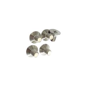 China Tornillo de cabeza plana avellanada de titanio personalizado para atornillado de máquinas CNC M1.6-M10 wholesale