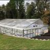 China Transparent Roof Luxury Wedding Tent Aluminum Frame With 850g/M2 Roof PVC wholesale