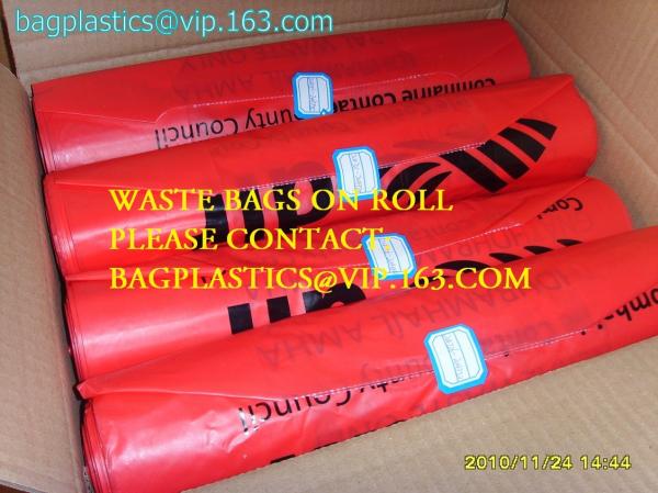 Roll bags with serial number, Polythene bags serial numbered, Serialized Numbers